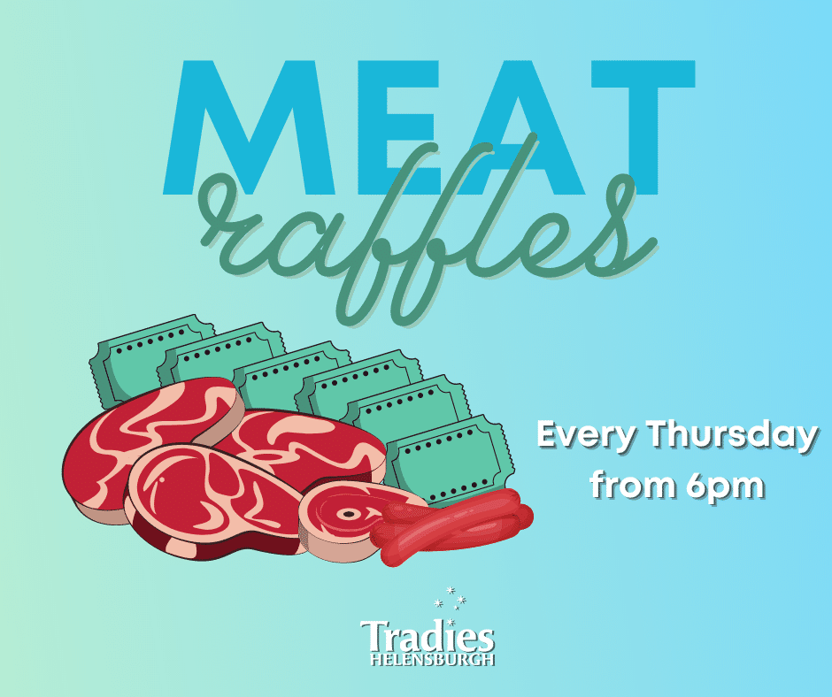Tradies Helensburgh Thursday Meat Raffles